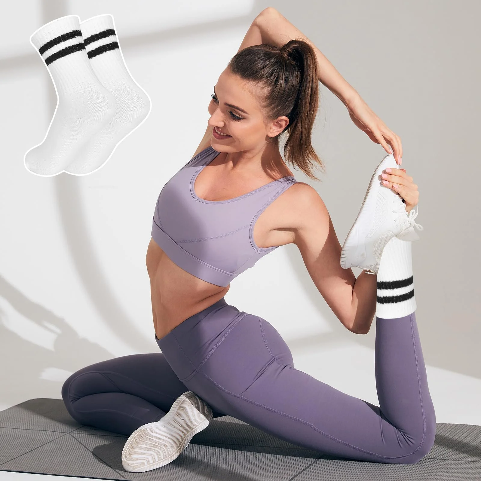 Тенісні шкарпетки Без бренду (5 пар), фото №5