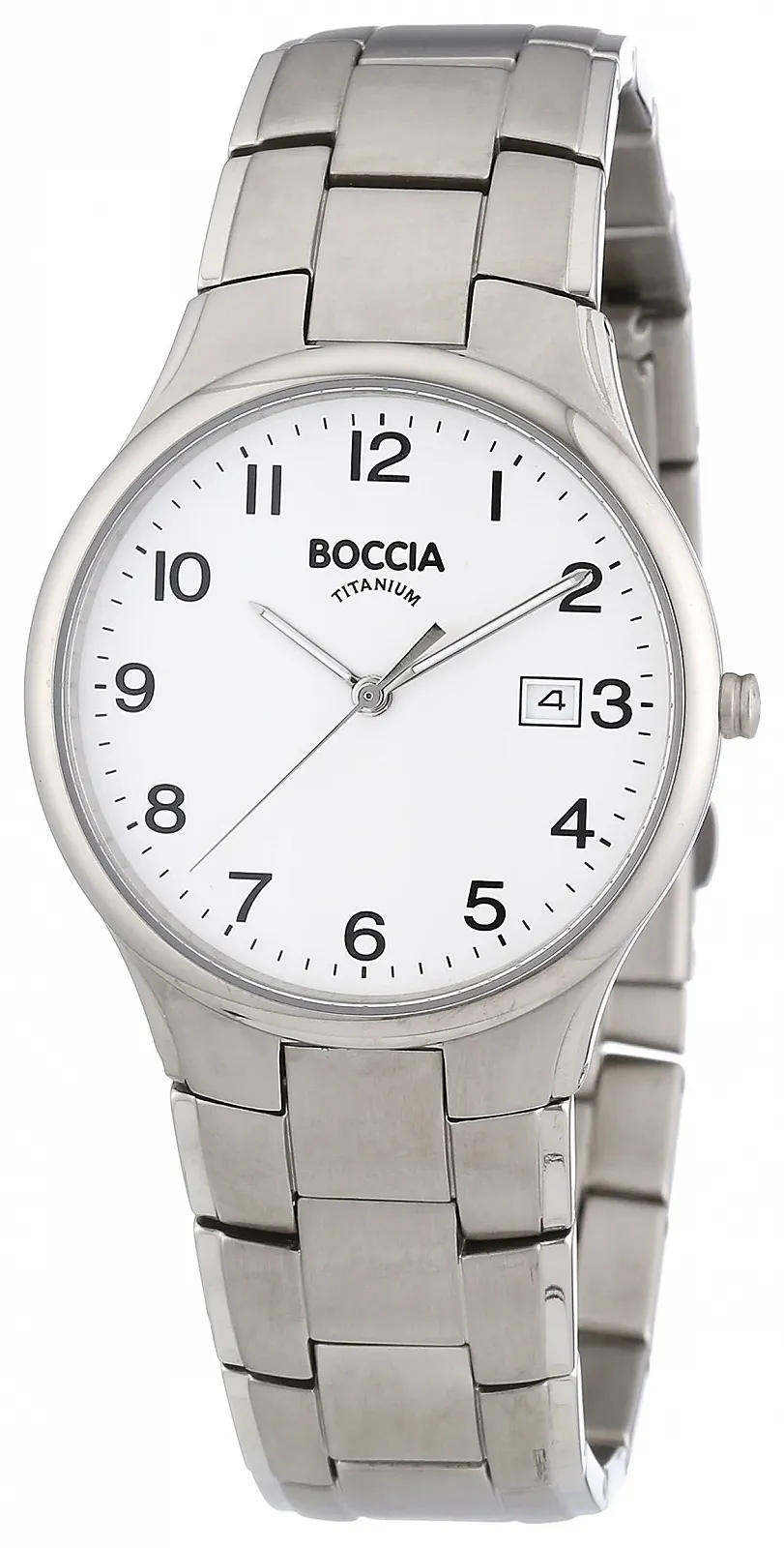 Годинник чоловічий Boccia Titanium Trend 3512-08, сріблястий, розмір Unit, браслет, фото №1