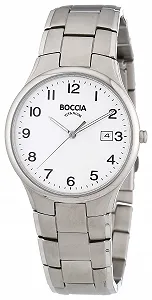 Годинник чоловічий Boccia Titanium Trend 3512-08, сріблястий, розмір Unit, браслет - Фото 1