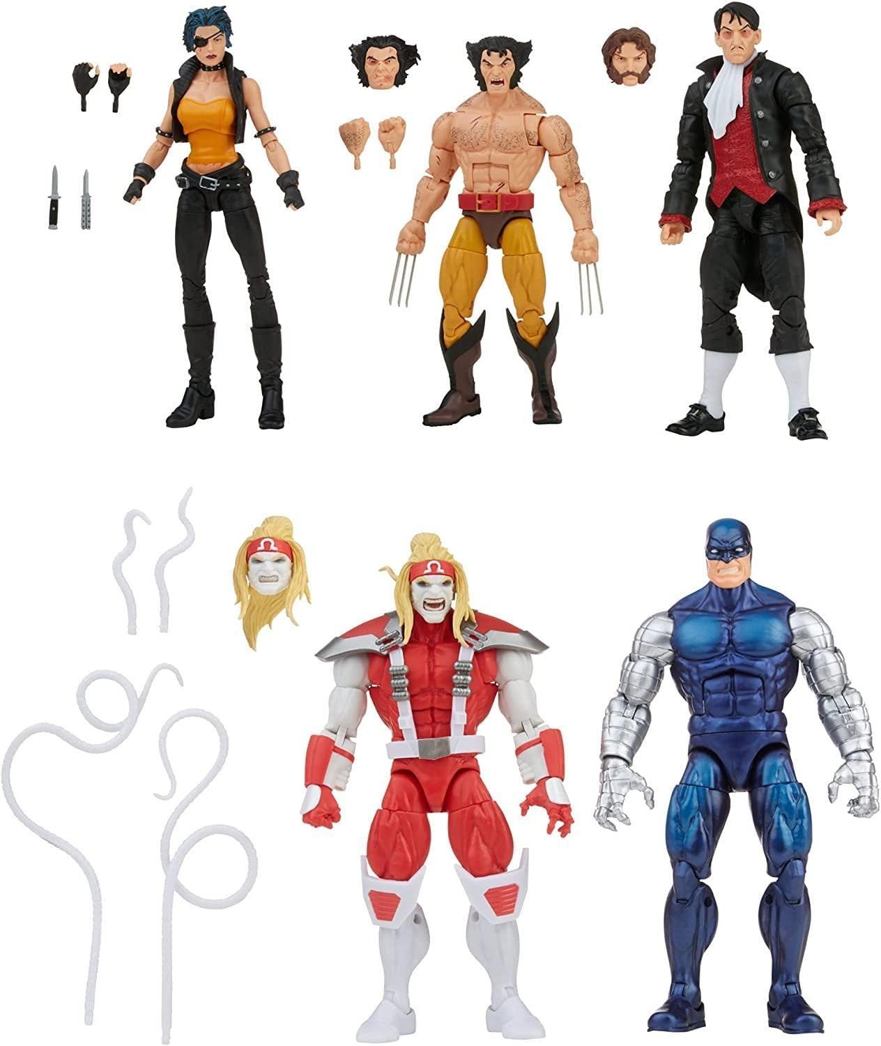 Фігурки Marvel Legends Росомаха Серії 5 штук (Росомаха, Червоний Омега Marvel, Кібер Marvel, Каллісто, Джейсон Вінгард), фото №3