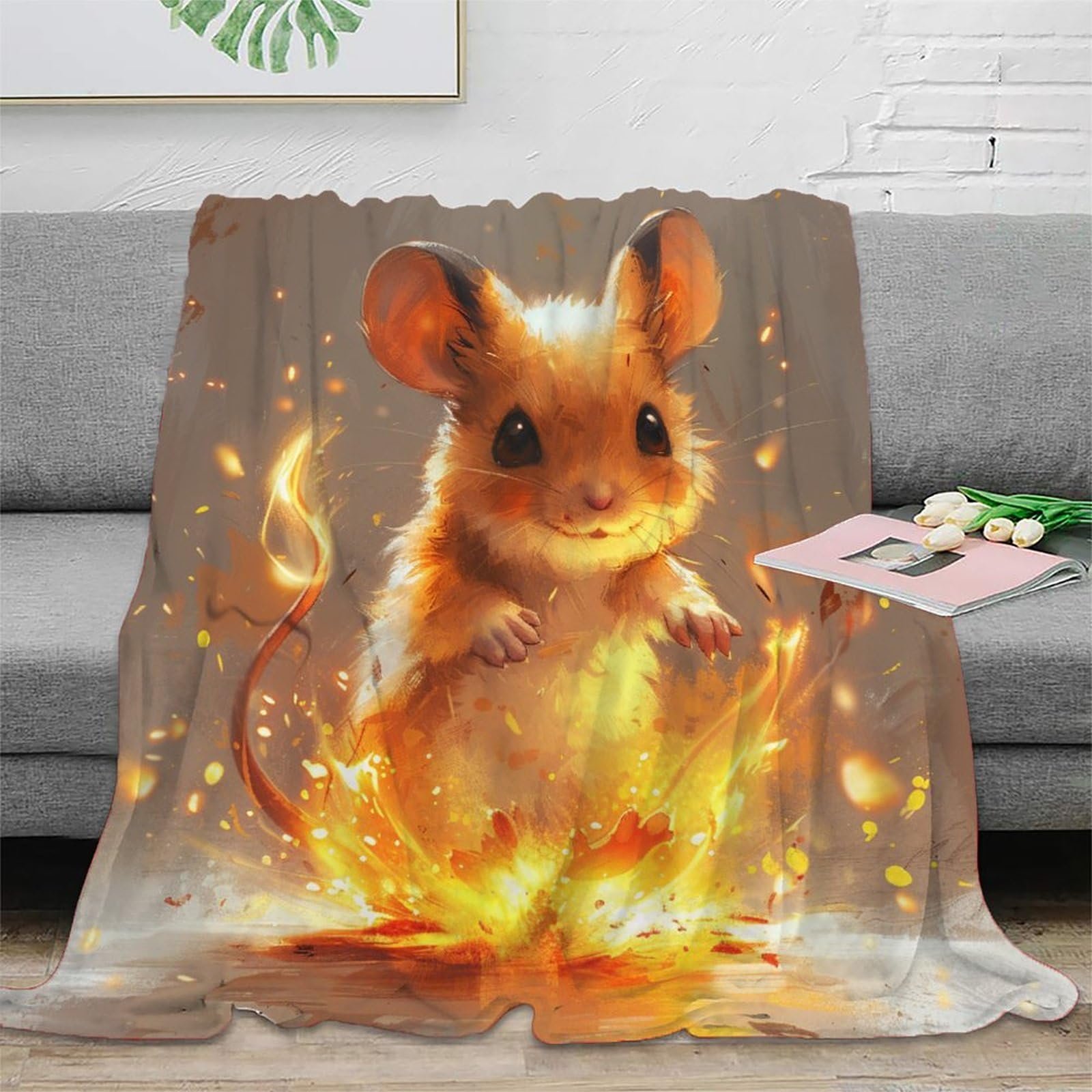 Покривало Mouse Rat Пухнаста М'яка, фото №2 Покривало Mouse Rat Пухнаста М'яка, фото №2