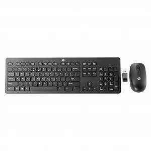 Комплект HP Slim Keyboard and Mouse Black T6L04AA - Фото 1