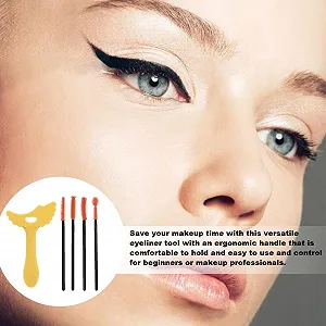 Силіконовий трафарет для макіяжу для вій, ергономічна ручка, інструмент для макіяжу synthetic.ua - Фото 1