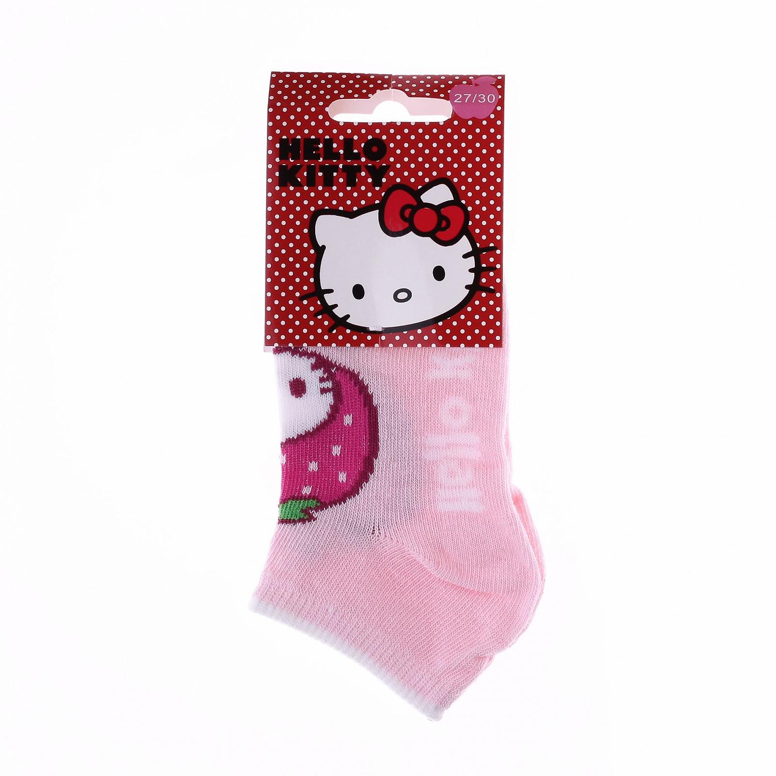 Шкарпетки HELLO KITTY HK THEME FRAISE Рожевий 27-30, фото №2