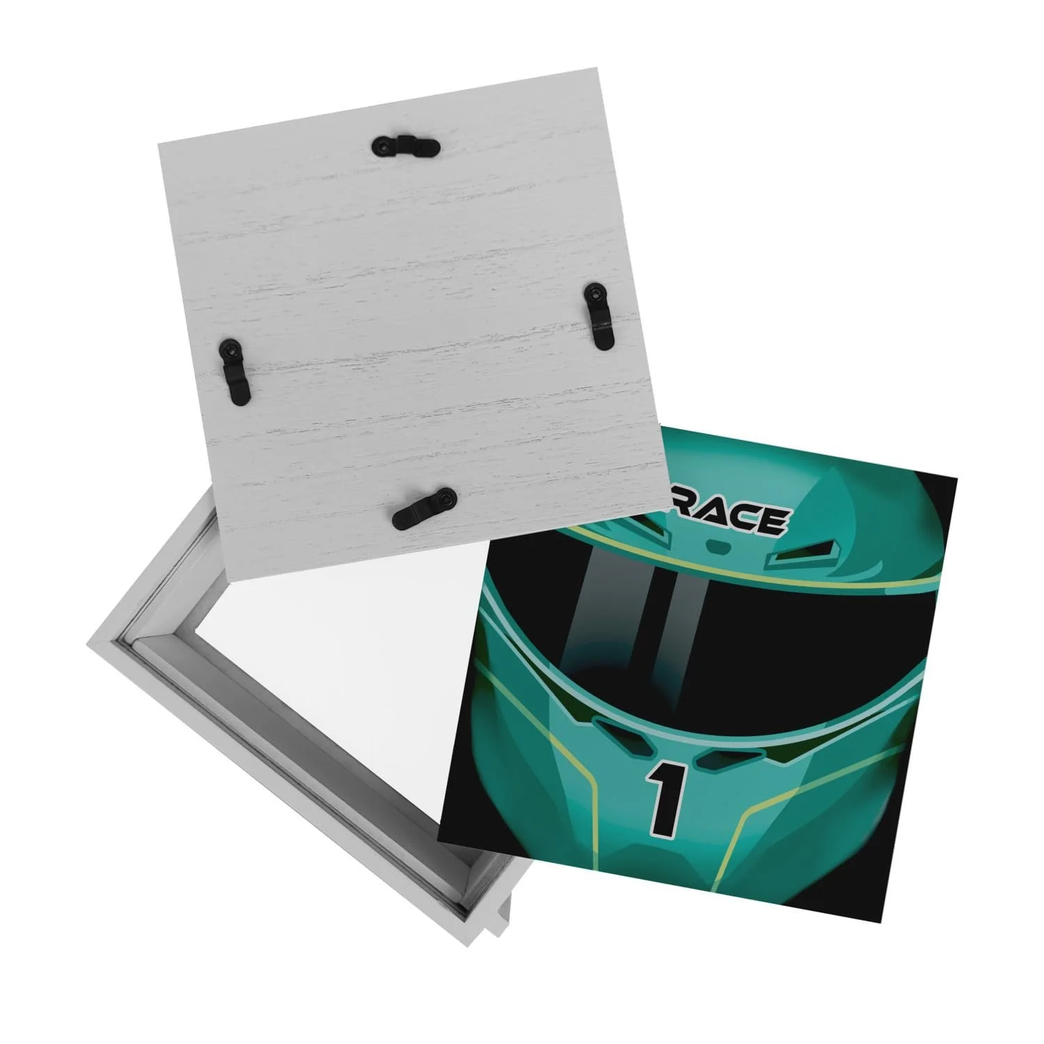 Скарбничка Motorsport Helmet Frame Дерев'яна Racing, фото №8