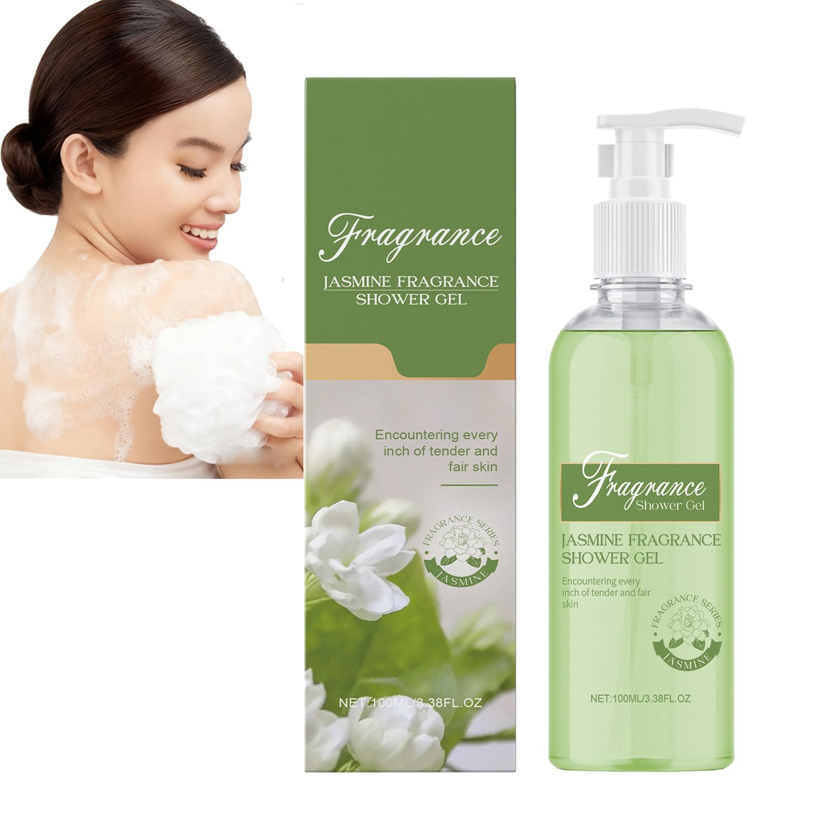 Гель для душу Deep Moisturising Jasmine Fragrance зволожувальний антибактеріальний 1 шт., фото №1