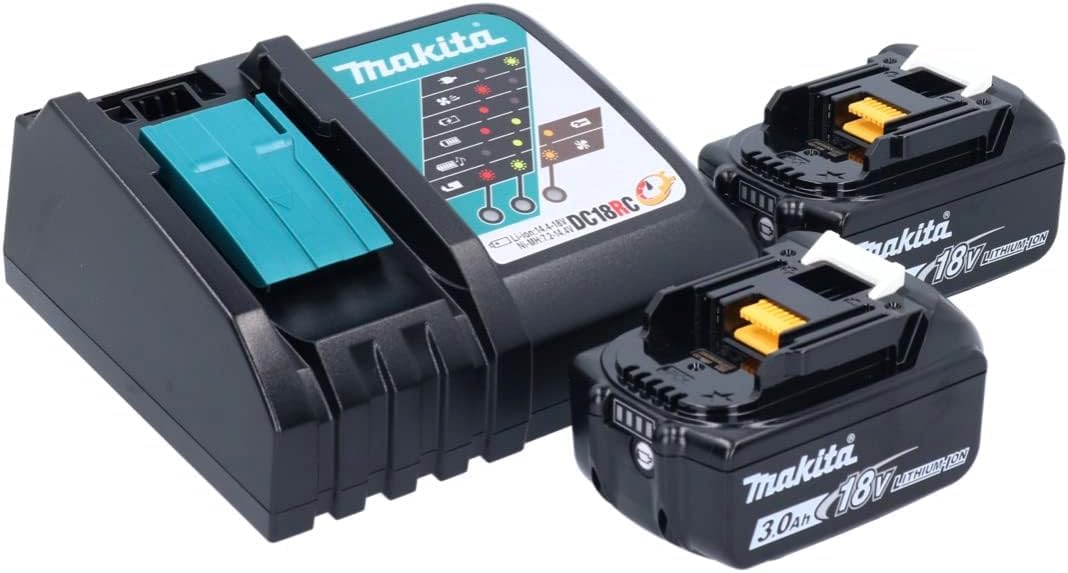 Шурупокрут Makita DHP482RFX1 Ударний Акумуляторний 18 В 3.0 Аг Li-Ion з 2-гій батареєю Зарядний пристрій Кейс, фото №4
