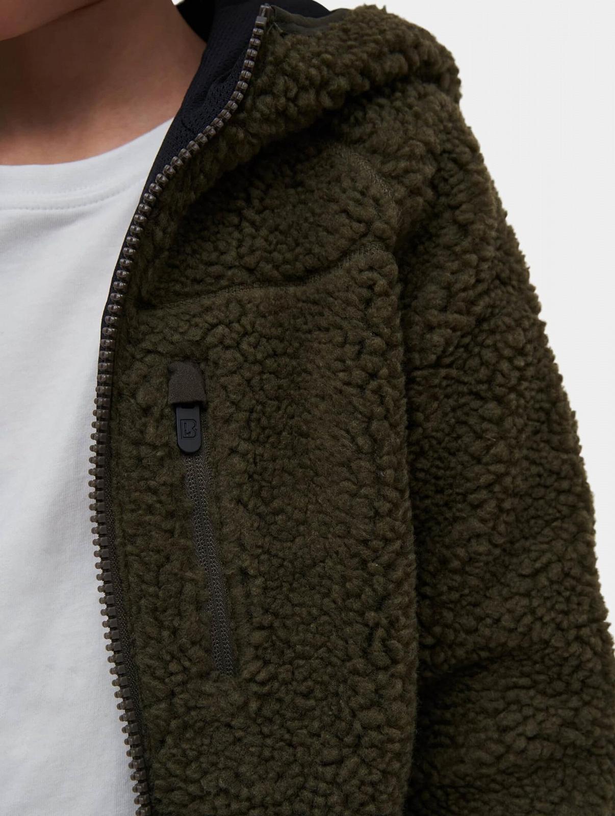 Куртка детская флисовая Teddy Brandit с капюшоном, фото №6 Куртка детская флисовая Teddy Brandit с капюшоном, фото №6