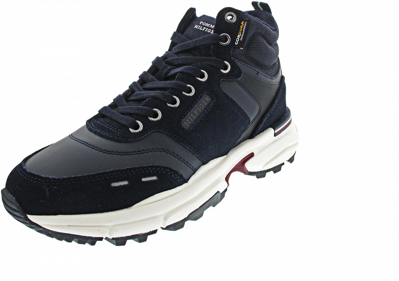 Кросівки Tommy Hilfiger Runner Cordura High Синій, фото №5