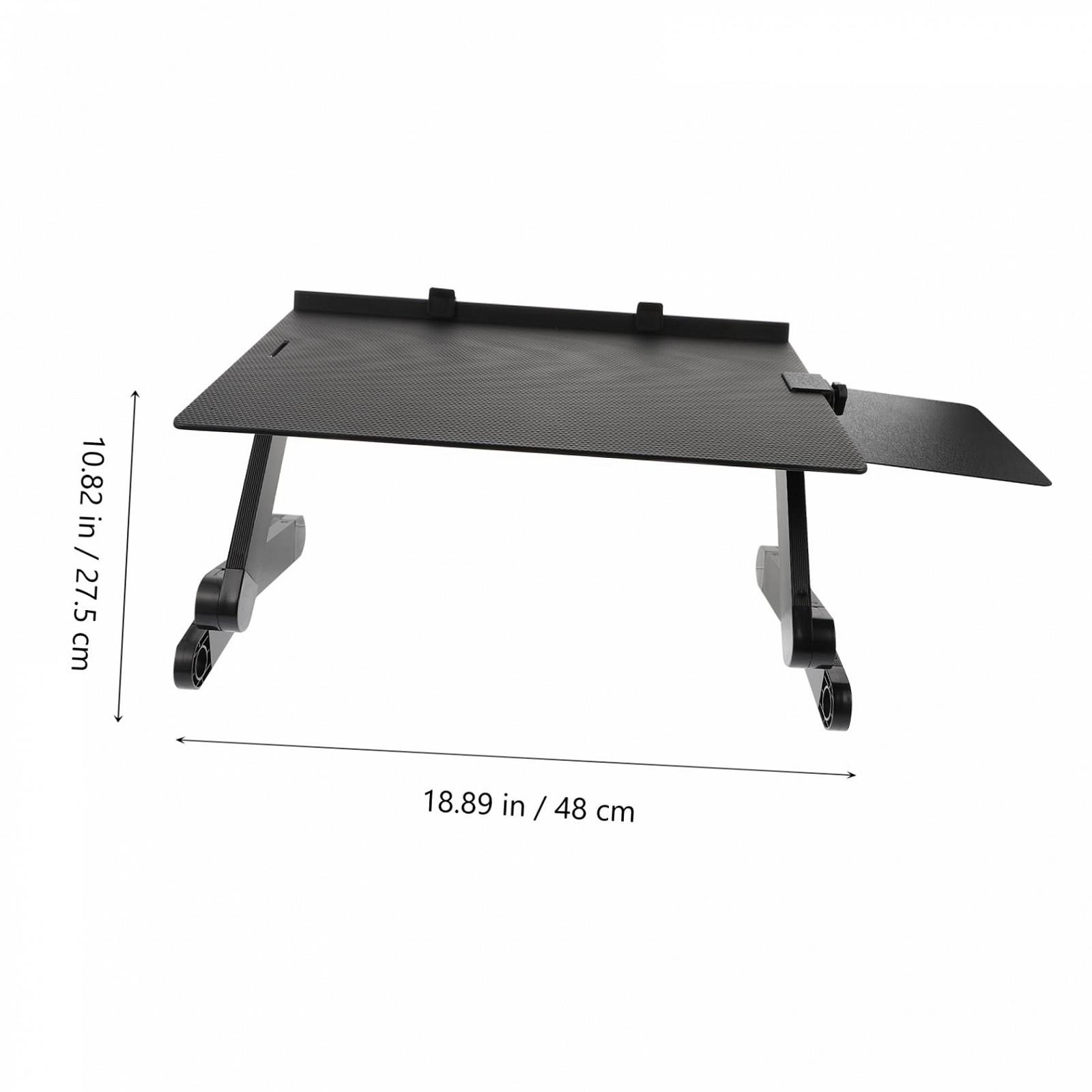 Підставка для ноутбука Gadpiparty алюмінієва складана з тепловідводом. Ергономічний дизайн для комфортної роботи в ліжку чи офісі, фото №8