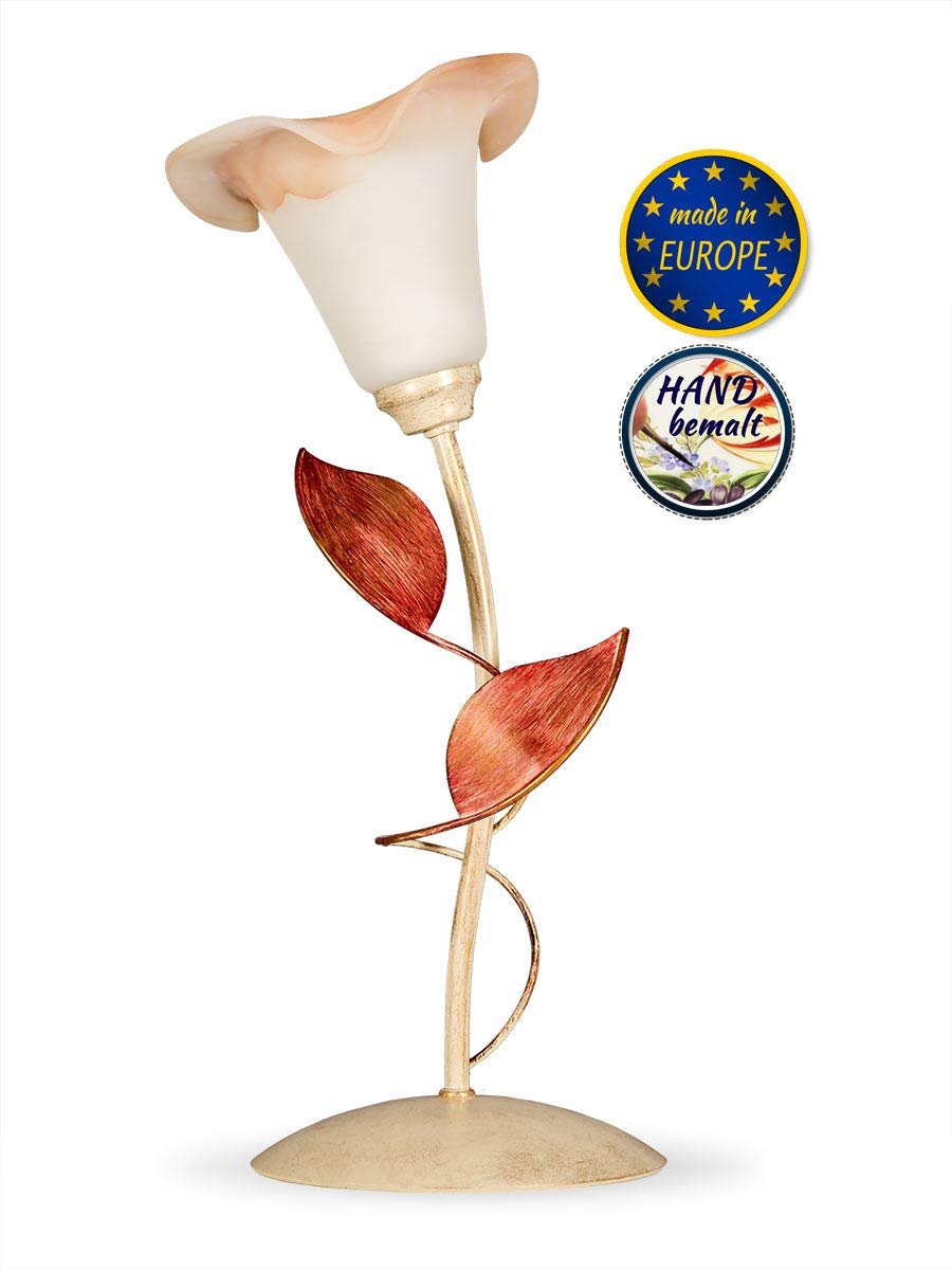 Настільна лампа Helios Florentine Кантрі Античний білий, фото №2