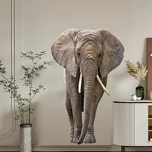 Наклейка на стену Elephant DIY Elephant для детской комнаты и гостиной - Фото 1