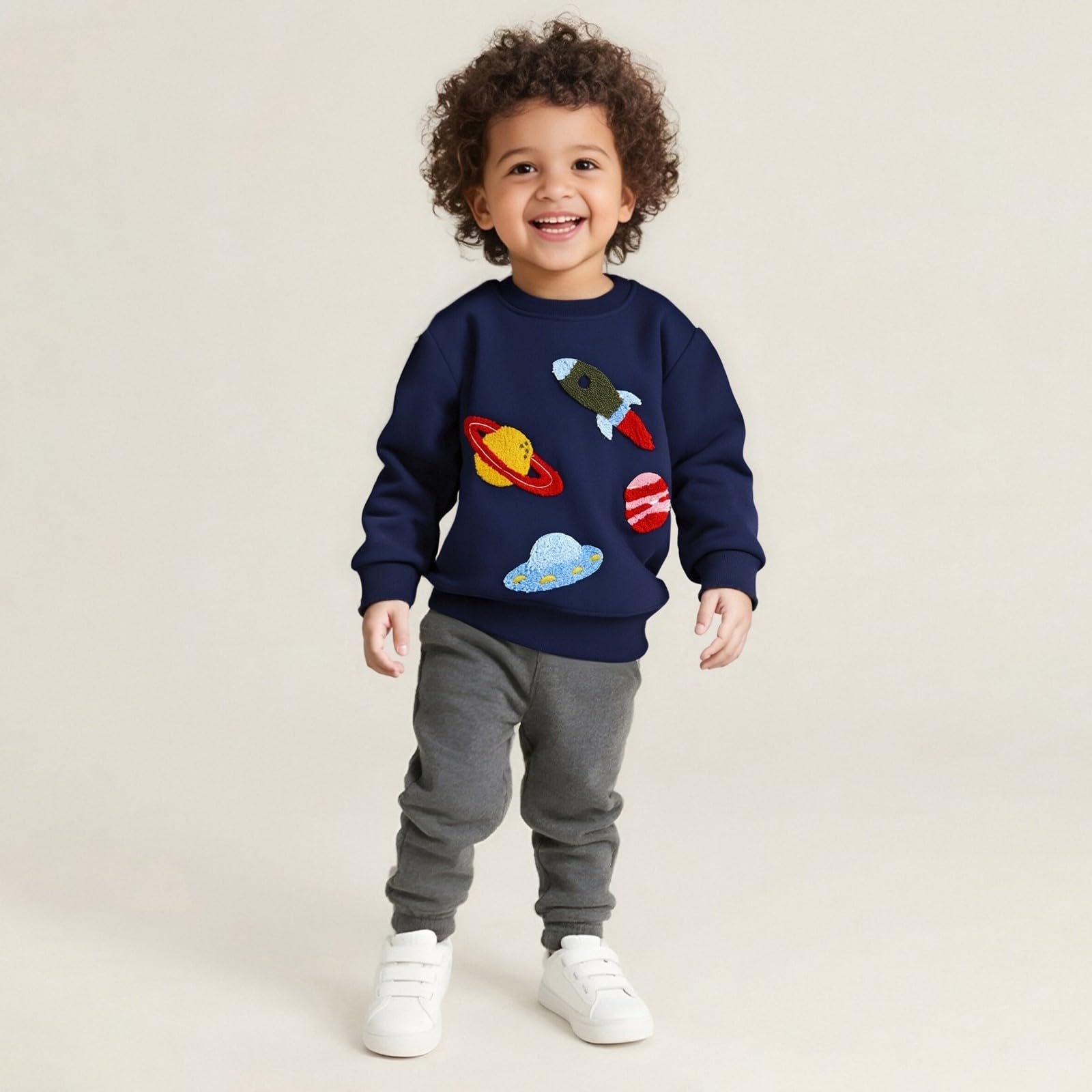 Толстовка Generisch Космос для хлопчиків, фото №2