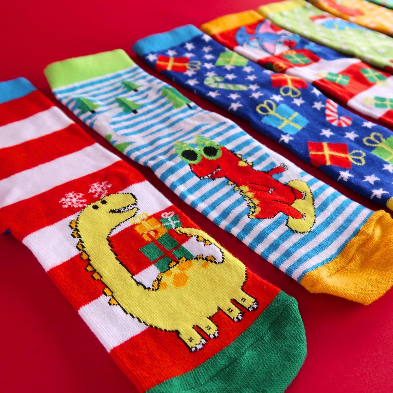 Носки Oddsocks Advent Calendar 24 30.5-38.5 - Stocking, фото №5