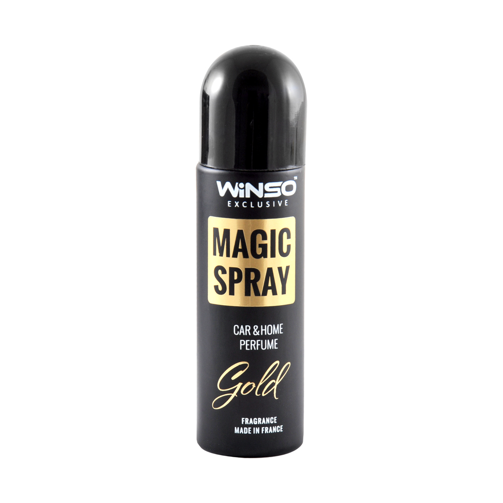 Ароматизатор воздуха в индивид упак WINSO Magic Spray Exclusive 30мл GOLD, фото №1