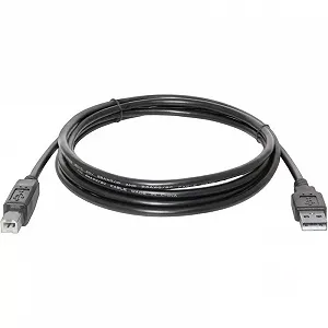 Кабель Defender USB04-17 USB2.0 AM-BM 5м 83765 черный synthetic.ua - Фото 1