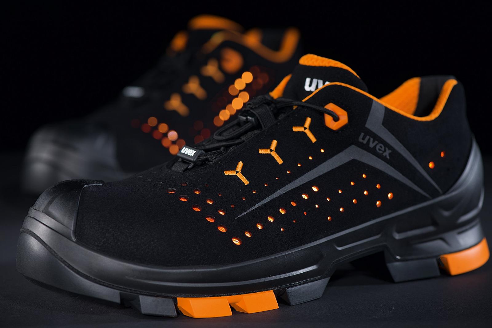 Рабочая обувь Uvex 2 S1P для мужчин, легкая и нескользящая, фото №5