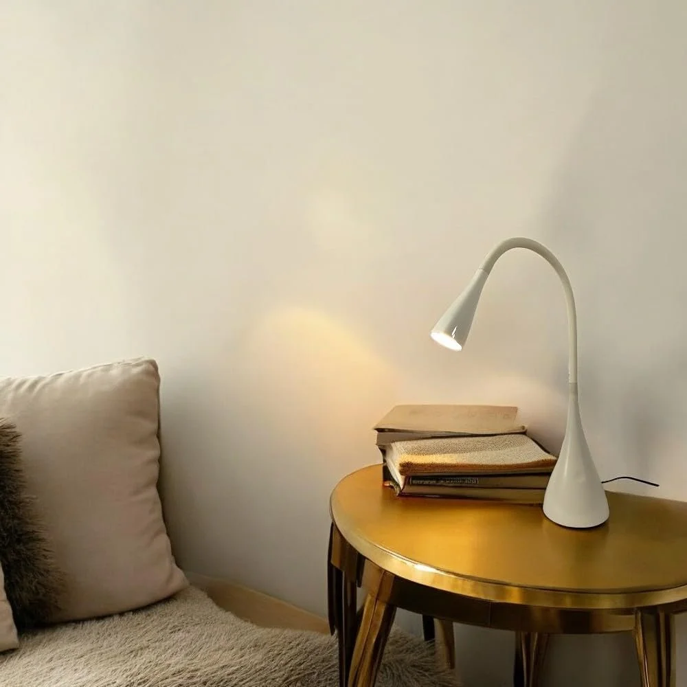 Настільна лампа Jonas 3.5 Вт 53 см Білий, фото №3