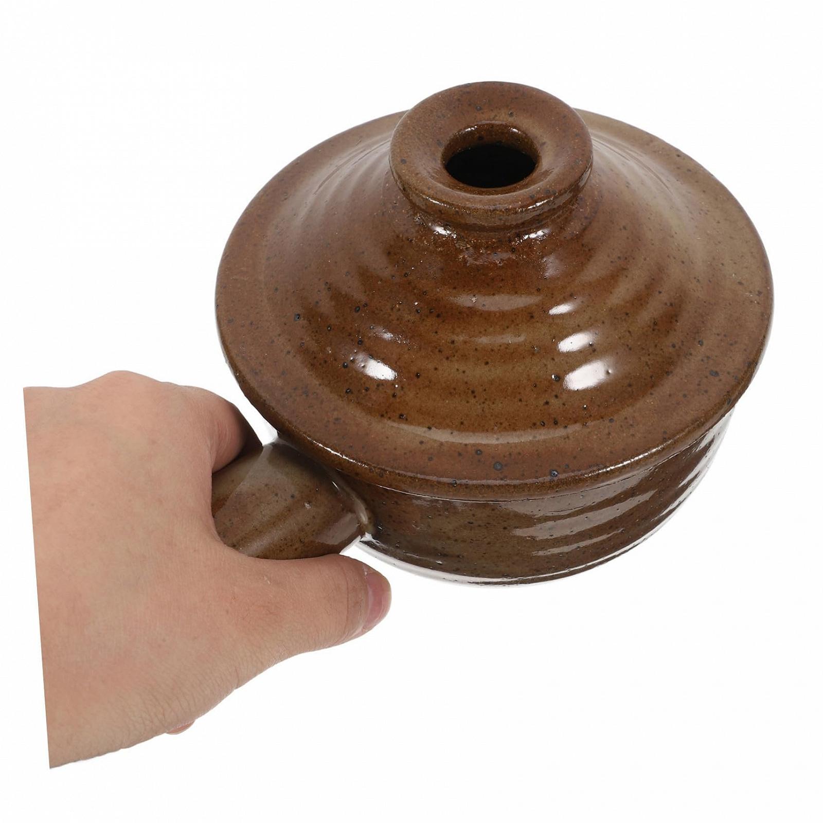 Набір ковшів Ciieeo 2 шт. керамічні з кришками для мікрохвильової печі термостійкі, фото №4