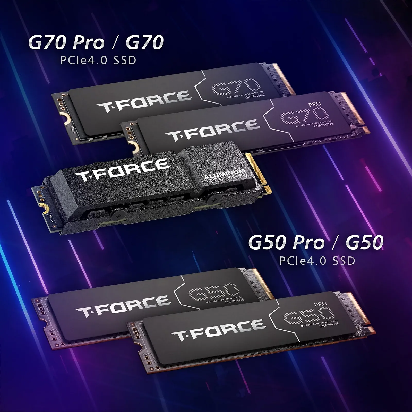 SSD-накопитель Team Group T-Force G50 512GB M.2 2280 NVMe PCIe 4.0, фото №5