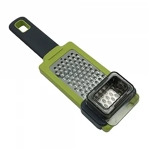 Терка ручна Namvo з нержавіючої сталі для часнику та імбиру з силіконовою ручкою - Фото 1