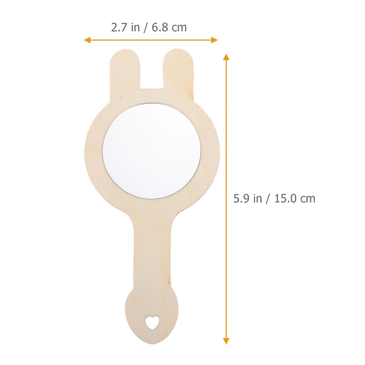 Зеркало Angoily 30 STK Белый Ручное Небольшое Зеркало Незавершенное Мини-Зеркало Одинарное Незавершенное Игрушечное Зеркало Портативное Белый Эмбрион, фото №3 Зеркало Angoily 30 STK Белый Ручное Небольшое Зеркало Незавершенное Мини-Зеркало Одинарное Незавершенное Игрушечное Зеркало Портативное Белый Эмбрион, фото №3