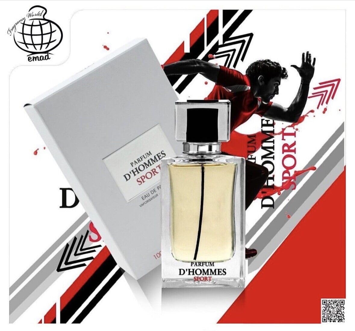 Парфюм Fragrance World D'Hommes Sport Мужской 100 мл, фото №2