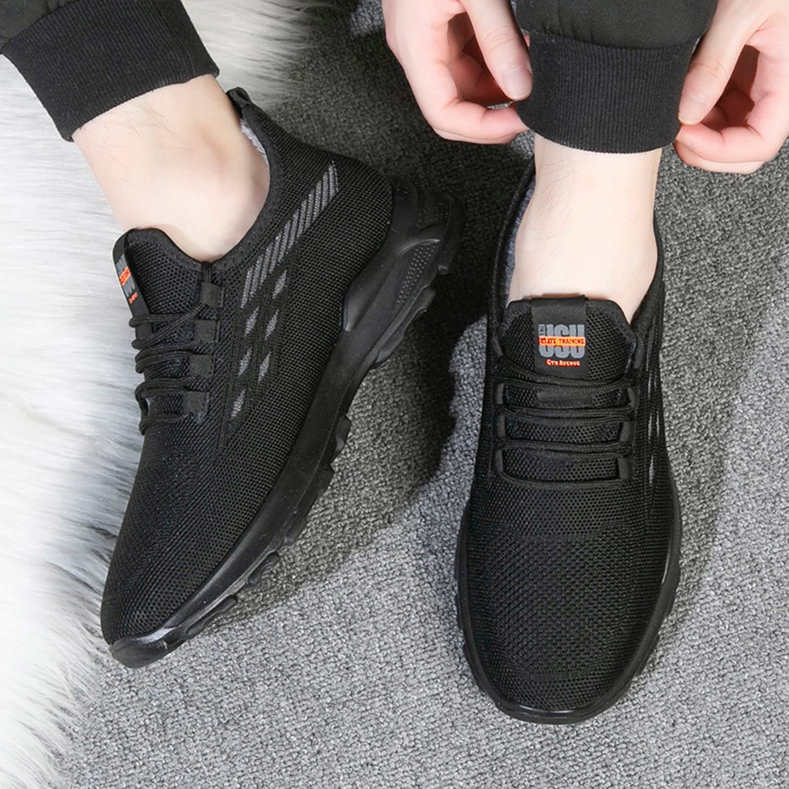 Чоловічі черевики MMOOVV Sport Бавовна Осінь-Зима Комфорт Плоский дизайн, фото №5