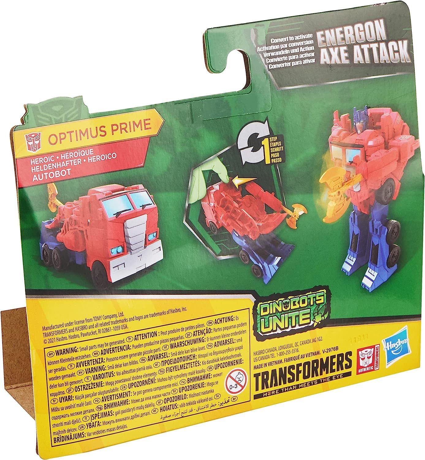 Трансформер Robot Prime Axe Attack Energon Igniters Cyberverse, фото №4