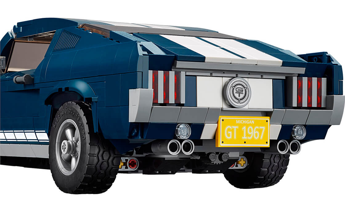Конструктор LEGO Форд Мустанг Ford Mustang 1471 деталь 10265, фото №8