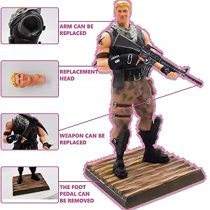 Фігурка HTGWCG Anime Action Figure Military Soldier Playset synthetic.ua - Фото 1