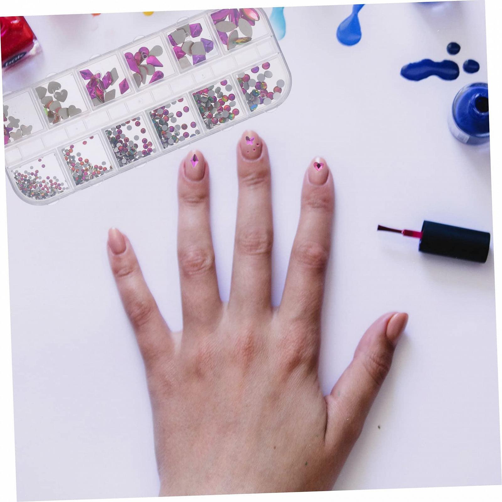 Стразы для ногтей Healvian Алмазная смола Разные цвета, фото №2