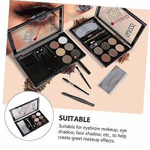 Набор FOMIYES 1 Satz Пудра для бровей и кисть synthetic.ua - Фото 1