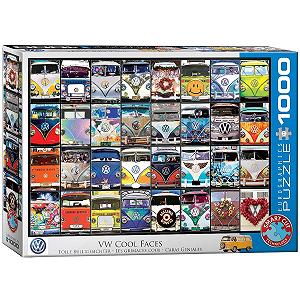 Пазл Eurographics VW Cool Bus 1000 деталей, різнокольоровий - Фото 1