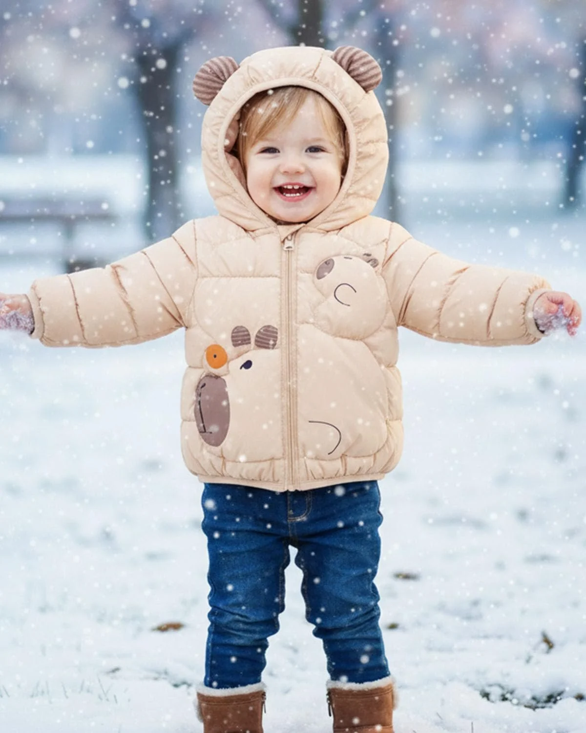 Зимова Куртка GigaCircle для Малюків Хлопчиків та Дівчаток, фото №3