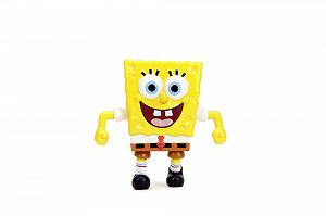 Фигурка Jada Toys Spongebob (1 шт) Случайный выбор из четырех коллекционных металлических фигурок (Spongebob, Patrick, Squidward или Mr. Krabs) Случайный выбор 6,5 см - Фото 1