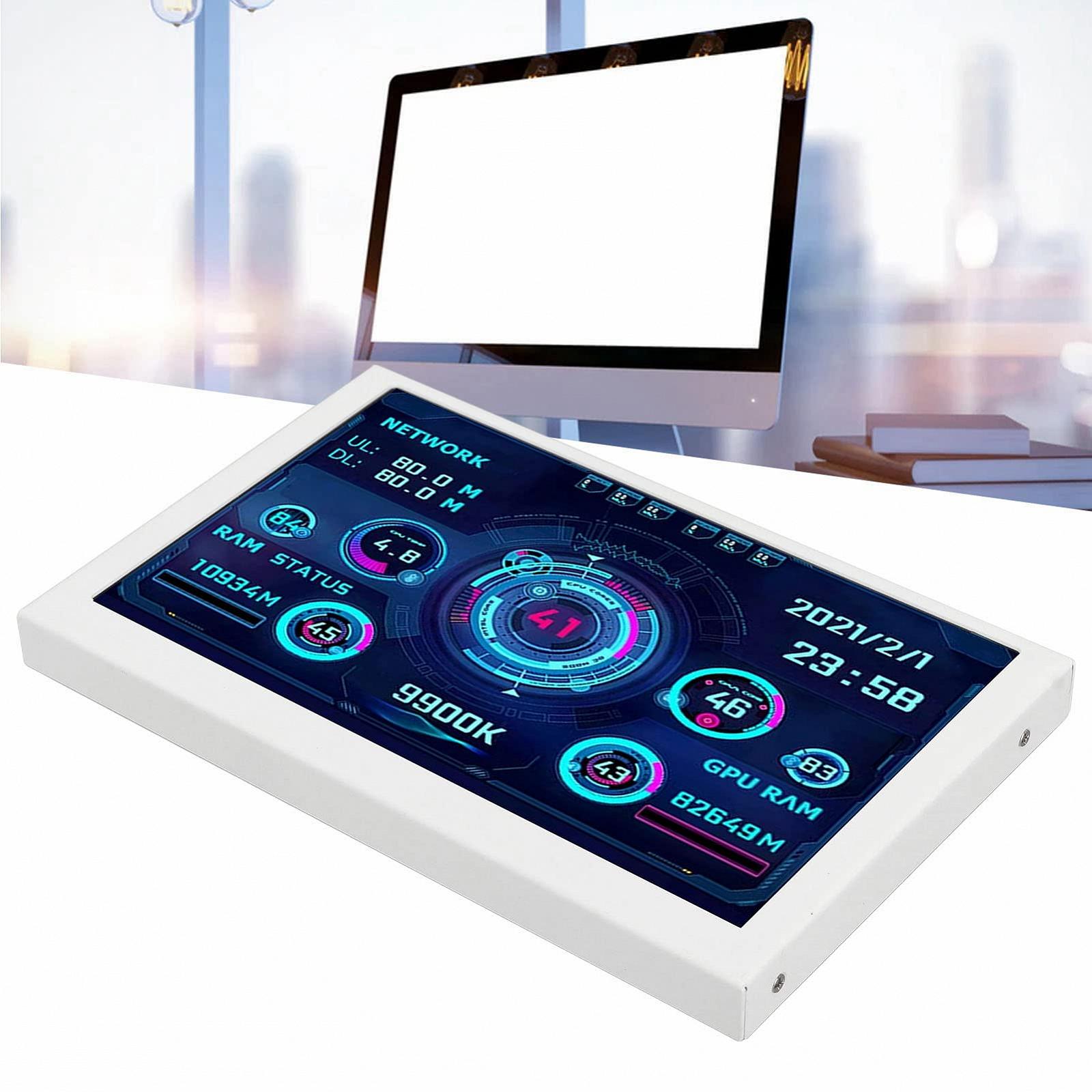 Монітор температури Zunate 5 Inch Комп'ютерний 5 дюймів IPS USB C Міні-екран, фото №3