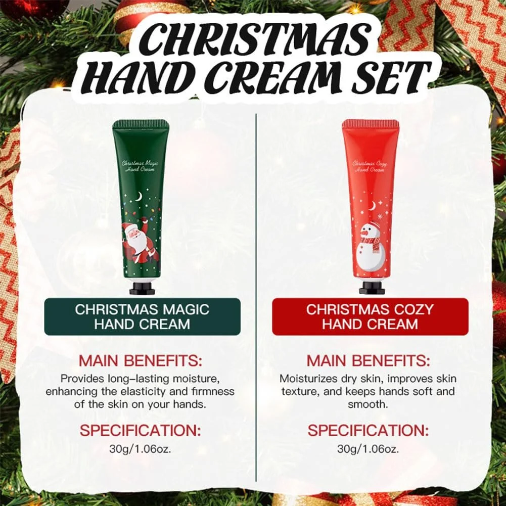 Крем для рук Набір різдвяний, 2 шт, фото №5