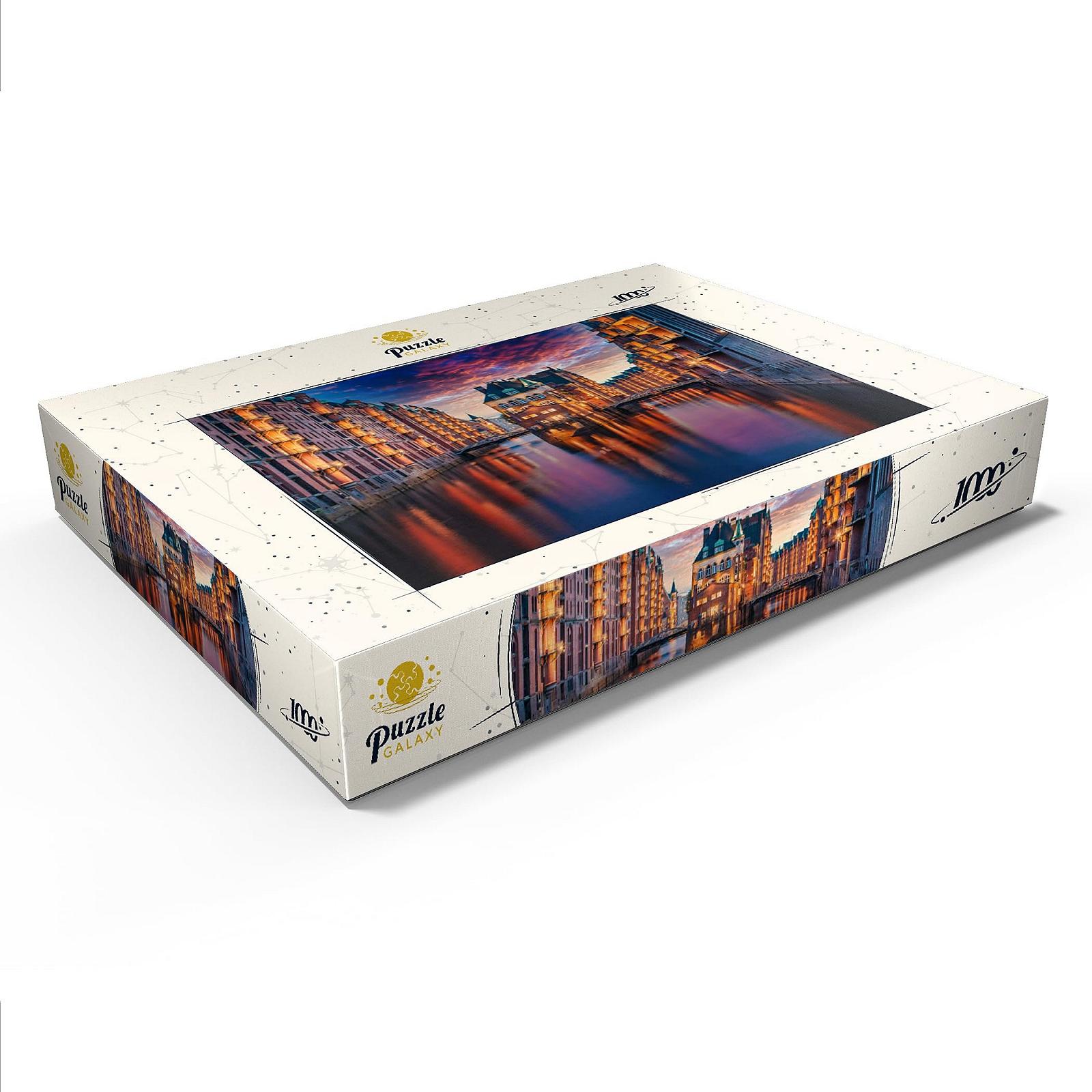 Пазл MyPuzzle Special Collection Speicherstadt Hamburg at Dusk Premium 1000 деталей, фото №3 Пазл MyPuzzle Special Collection Speicherstadt Hamburg at Dusk Premium 1000 деталей, фото №3