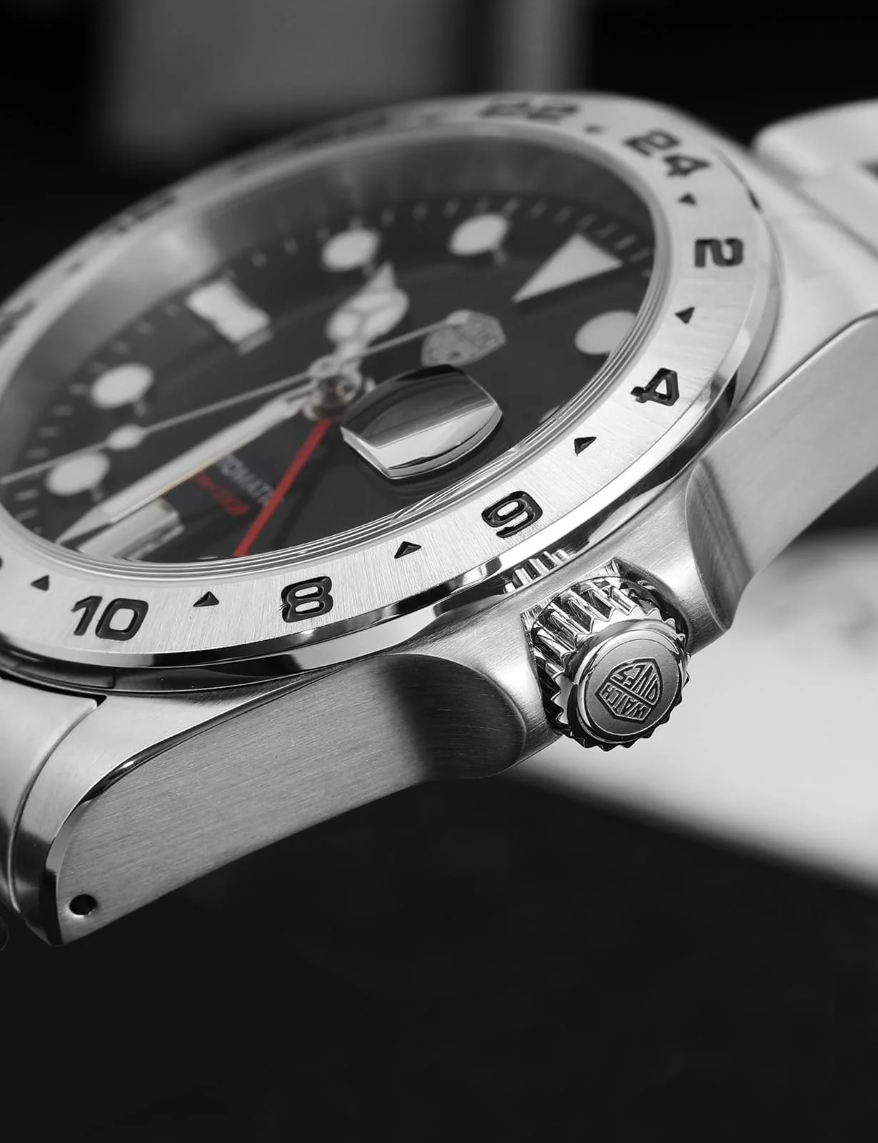 Часы Watchdives GMT Мужские WD16570 Dual Time Zone Дайвинг NH34 Автоматические Сапфировое стекло 100м Водонепроницаемые, фото №6 Часы Watchdives GMT Мужские WD16570 Dual Time Zone Дайвинг NH34 Автоматические Сапфировое стекло 100м Водонепроницаемые, фото №6