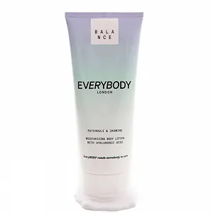 Лосьйон для тіла EVERYBODY LONDON Balance Зволожуючий з гіалуроновою кислотою, ароматом пачулі та жасмину, 200 мл - Фото 1