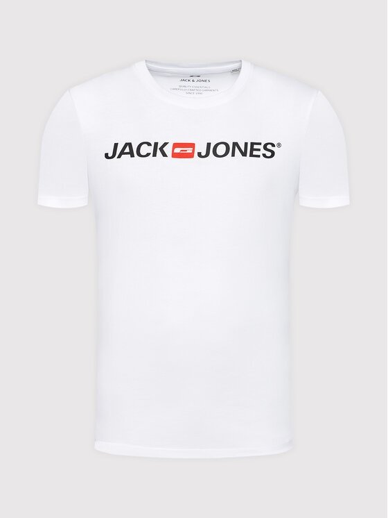 Футболка Jack&Jones LOGO TEE SS CREW NECK 3PK MP 12191330 Белый M, фото №1