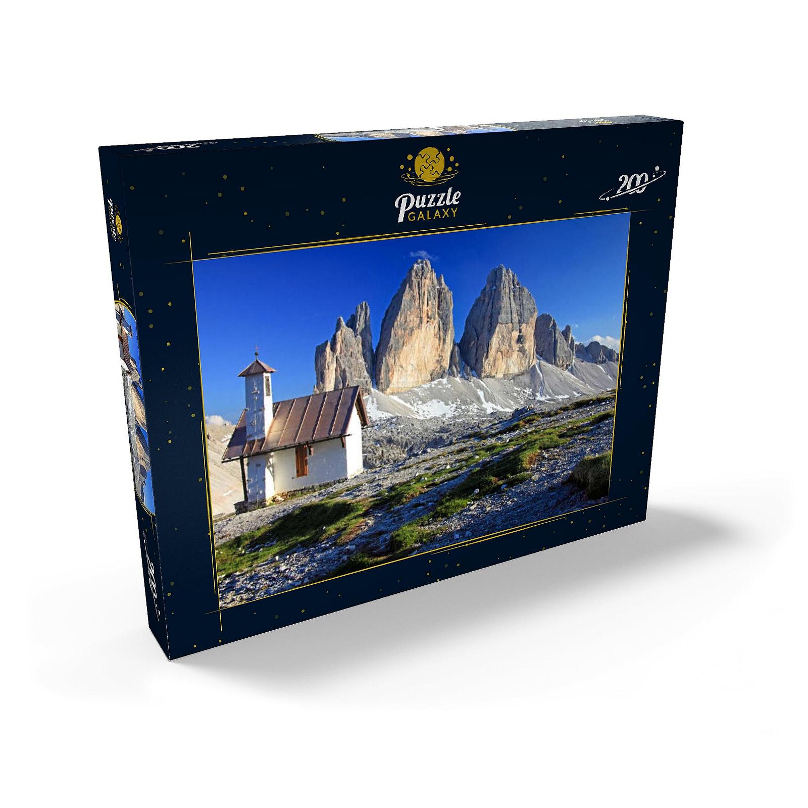 Пазл MyPuzzle Special Collection by Puzzle Galaxy Chapel at the Three Inner Hut Against the North Walls of the Three Peaks, Sesto Dolomites Premium 200 деталей, фото №2 Пазл MyPuzzle Special Collection by Puzzle Galaxy Chapel at the Three Inner Hut Against the North Walls of the Three Peaks, Sesto Dolomites Premium 200 деталей, фото №2