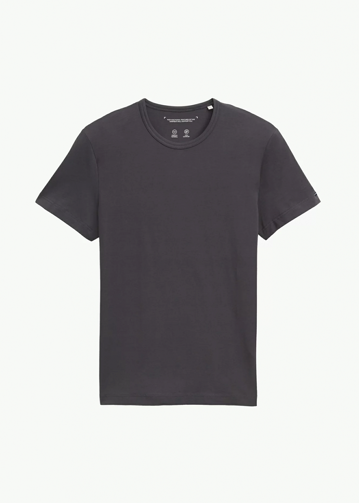 Футболка Tom Tailor Slim fit XL Tёмно-серый, фото №4