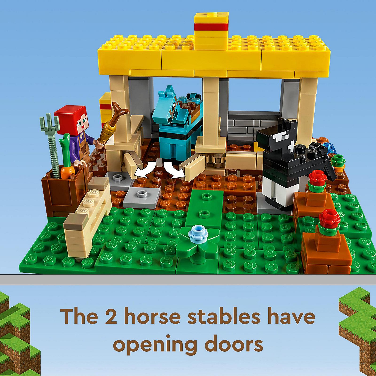 Конструктор LEGO Minecraft The Horse Stable, фото №10