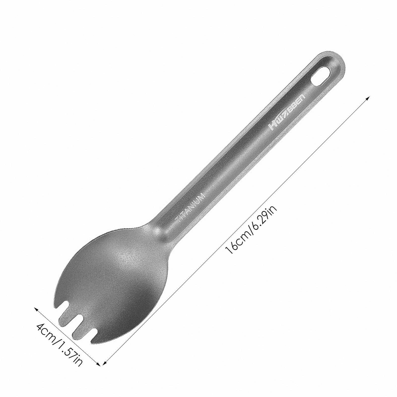 Набір столових приборів Vincente з титану Легкий для кемпінгу, фото №4