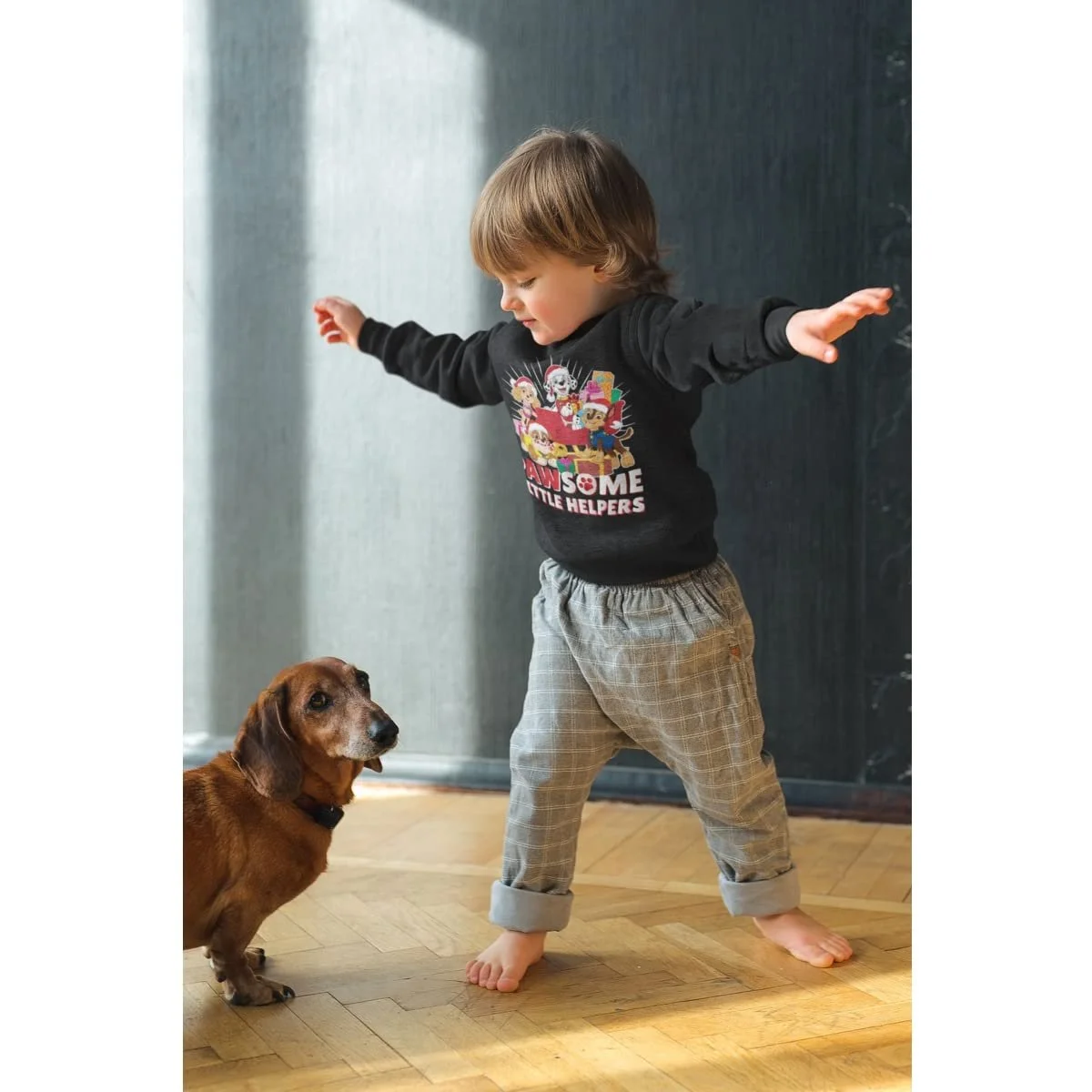 Різдвяний светр PAW PATROL Дитячий джемпер Толстовка, фото №3