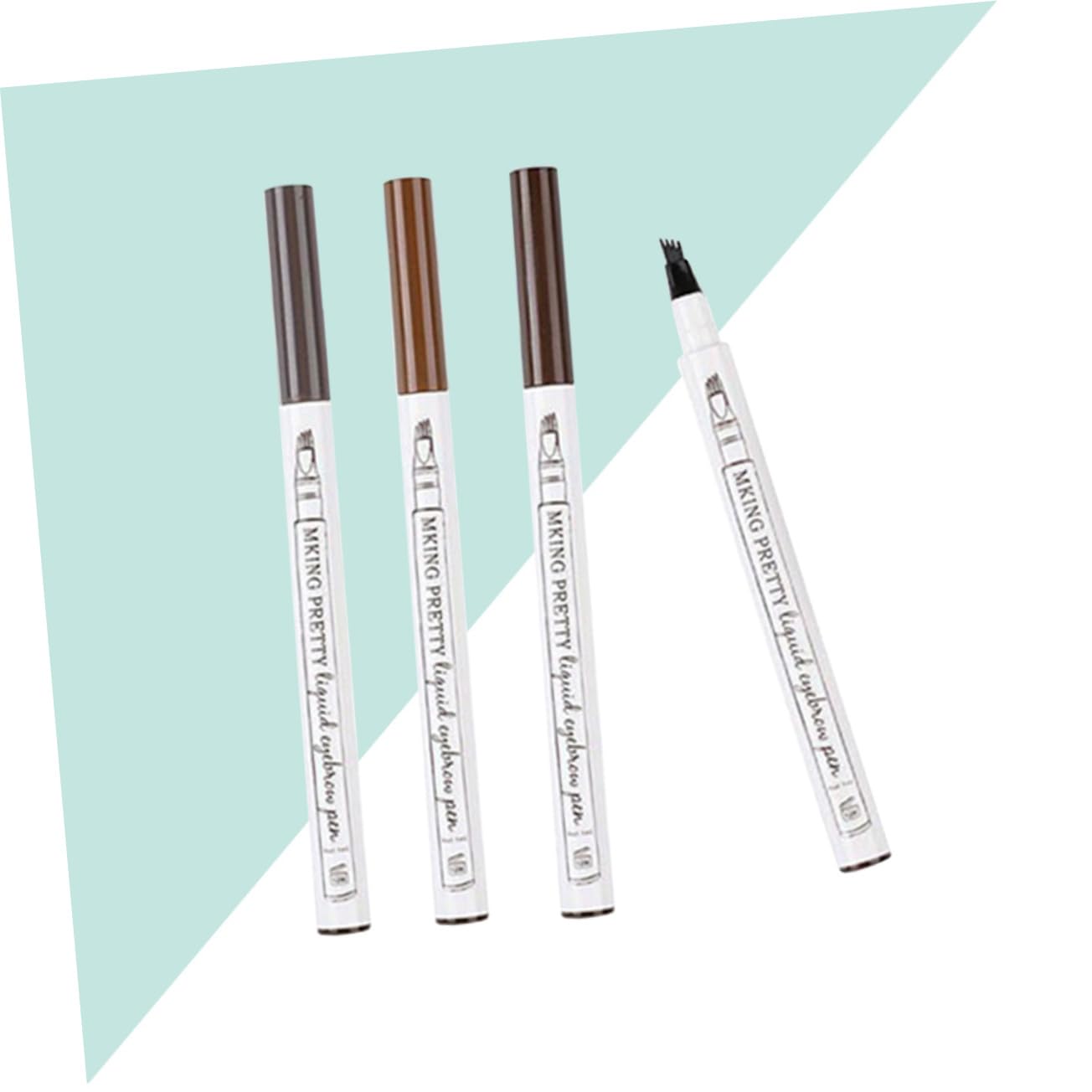 Олівець для брів Minkissy 4 шт рідкий, фото №2