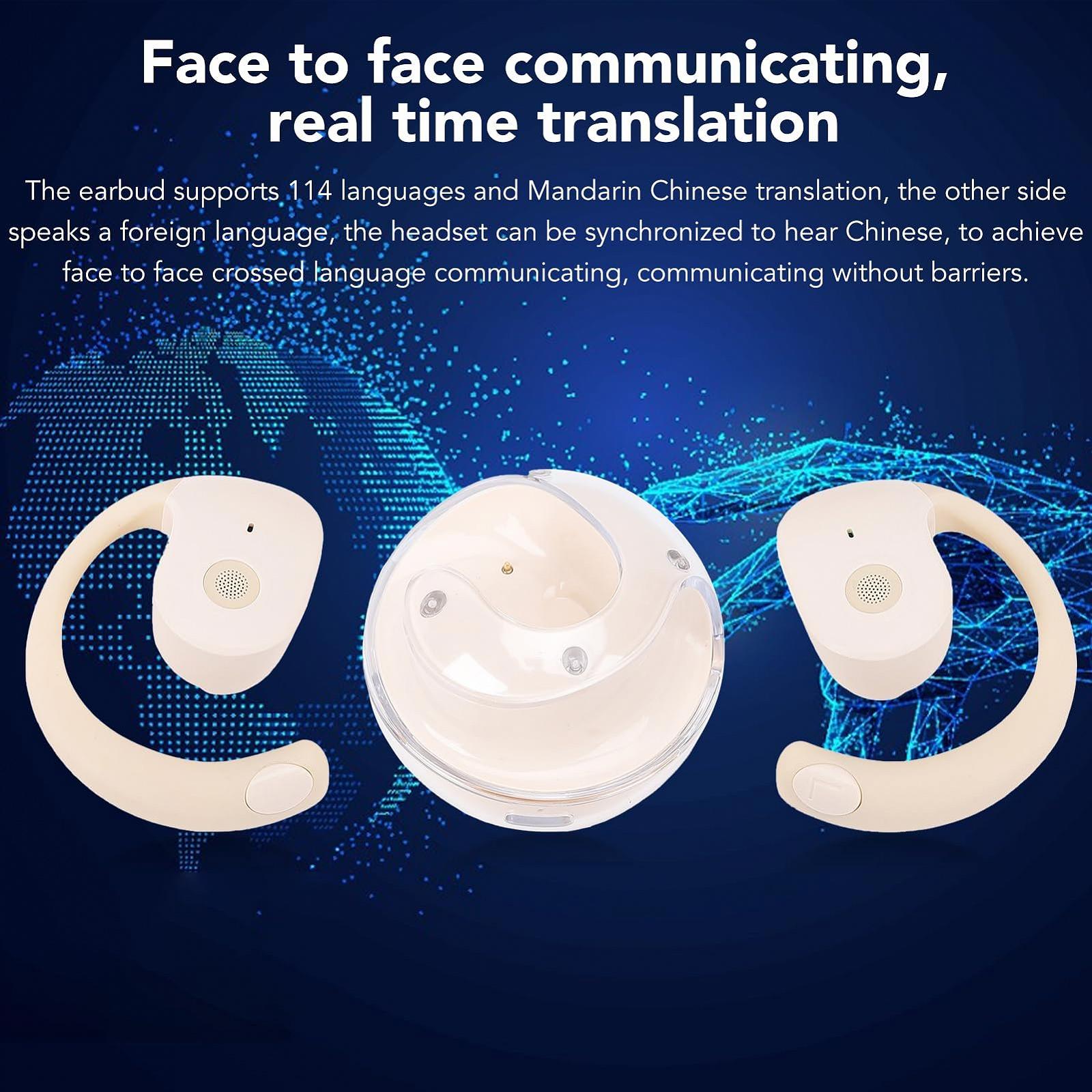 Навушники-перекладачі Beige, фото №6 Навушники-перекладачі Beige, фото №6