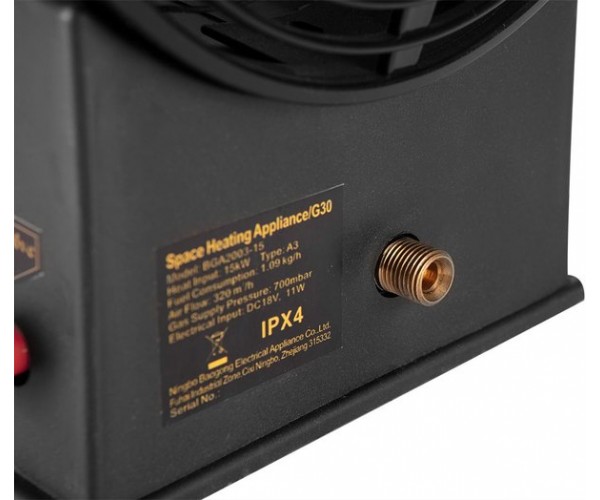 Graphite Теплова гармата газова акумуляторна 58GE101, фото №6 Graphite Теплова гармата газова акумуляторна 58GE101, фото №6